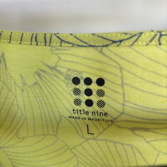 Title Nine Mini Summer Dress Size L - Picture 2 of 5